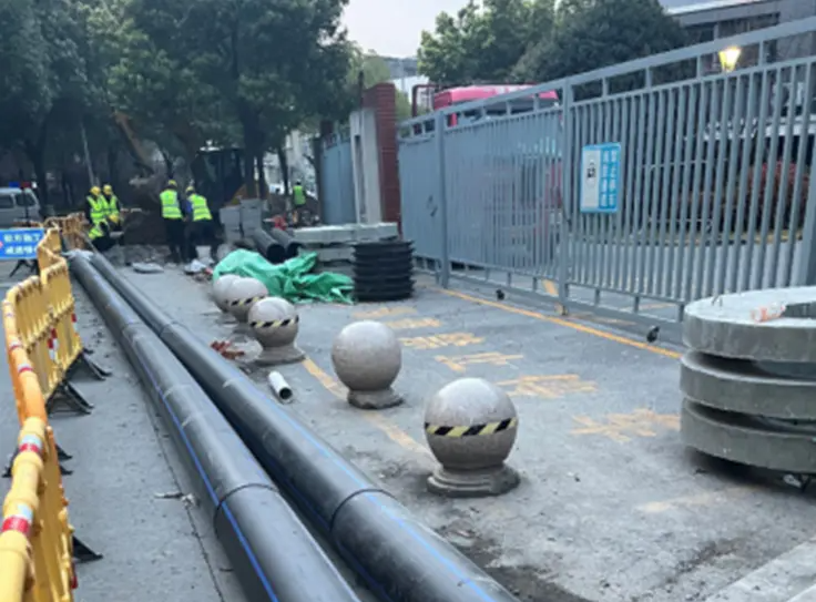 Mabomba ya HDPE husaidia mabadiliko ya usambazaji wa maji ya manispaa ya Jiangyin na kuunda 